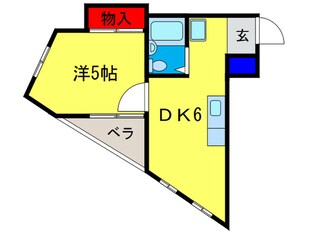 シャトレカルマンの物件間取画像